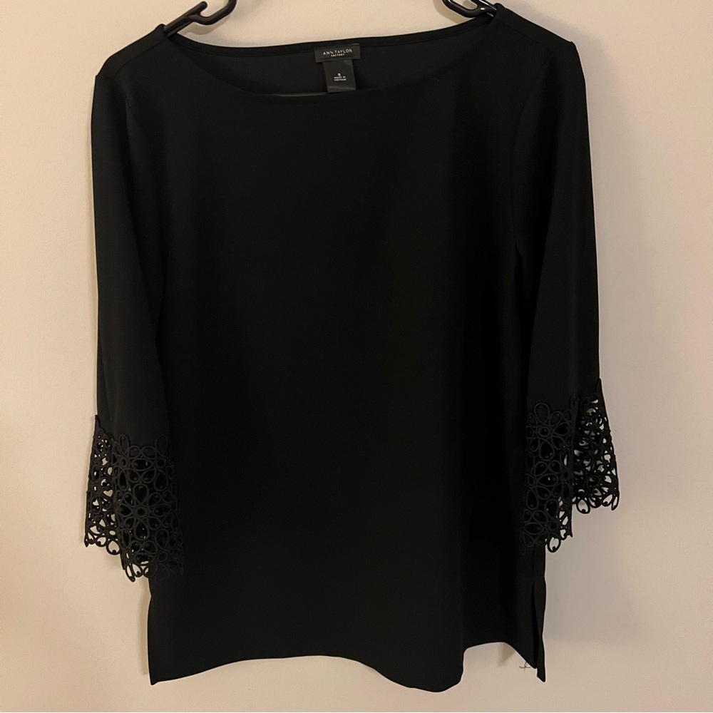 Ann Taylor Black Tunic